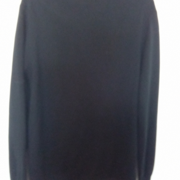 Merona Black Long Sleeve V Neck Boyfriend Cardigan - Picture 7 of 11